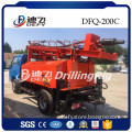 DFQ-200C Truck mounted air compressor hammer rock drill rig